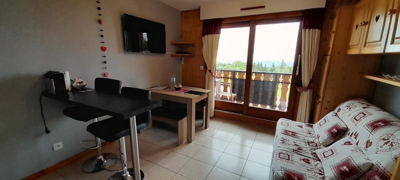 Apartamento Le Repos Du Choucas Thollon-les-Memises Exterior foto